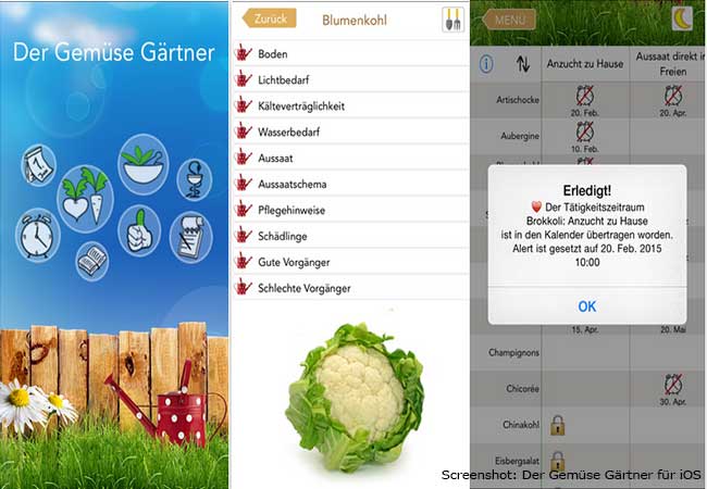Garten Apps: Der Gemüse Gärtner