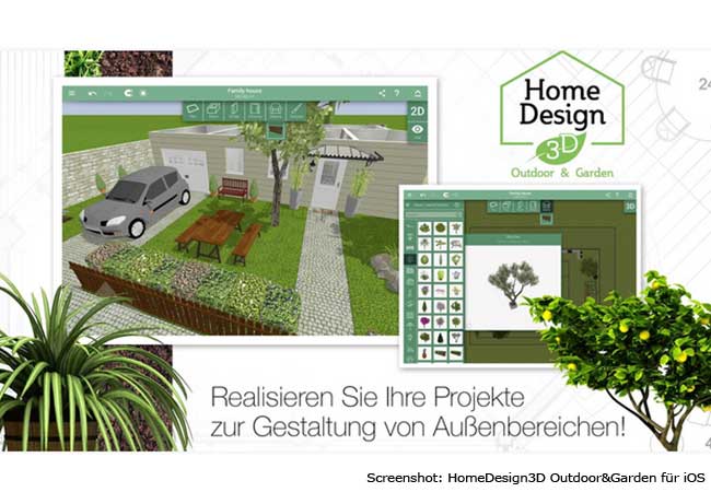 Garten Apps: Home Design 3D
