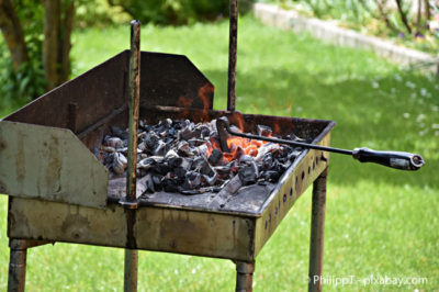 Wählen Sie einen festen Standort für Ihre Grillstation!