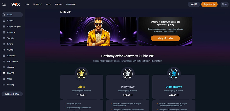 VOX Casino - Kompletny przewodnik po świecie gier i ofert VOX Casino - Kompletny przewodnik po świecie gier i ofert
